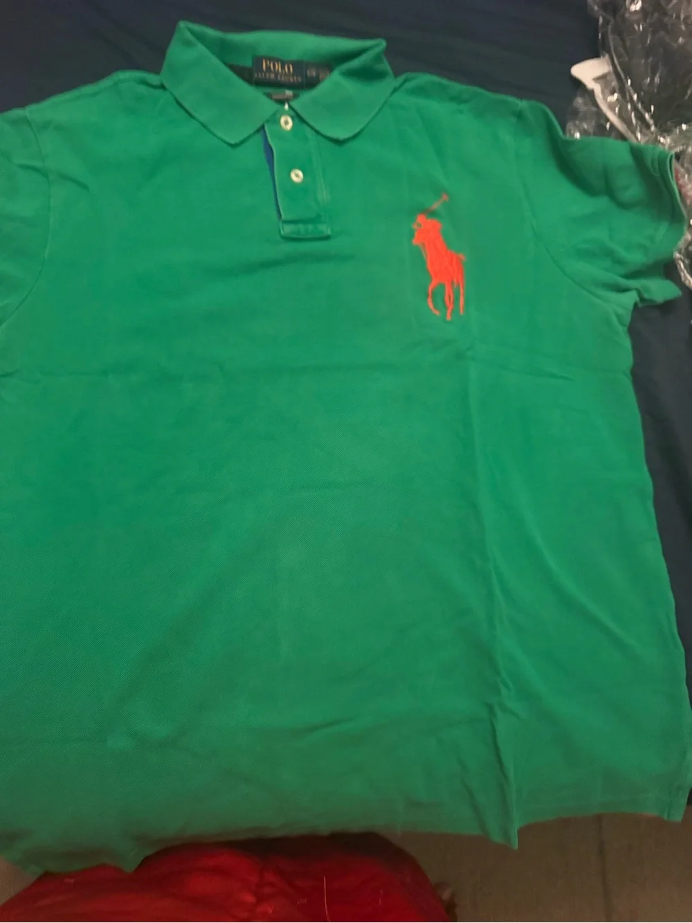 8 Men’s Ralph Lauren polo  shirts, $50 each